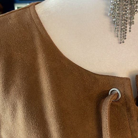 Faux Suede Dress by Express - Picture 5 of 16